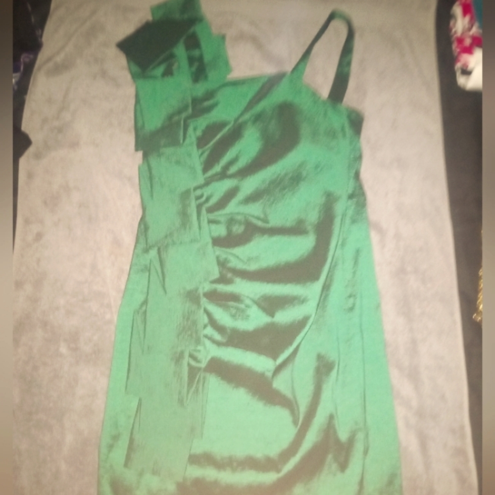 Green dress